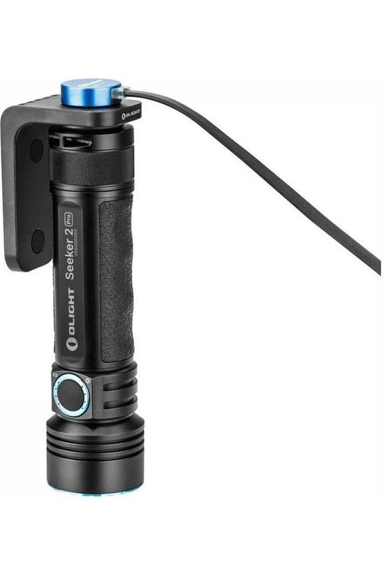 Olight Lampe De Poche Seeker 2 Rechargeable + L-Dock Black/Mid Blue