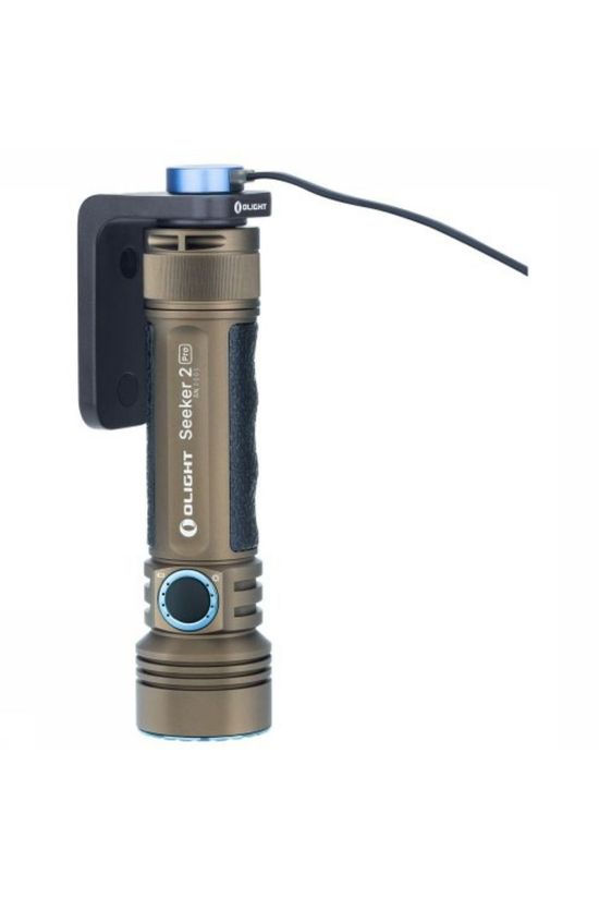 Olight Chalumeaux Seeker 2 Pro Tan + L-Dock Limited Edition mid brown