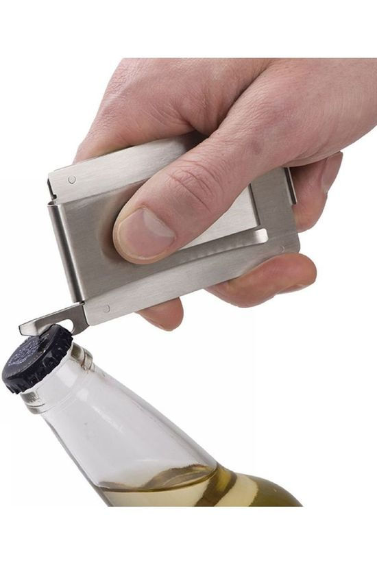 Nite Ize MULTITOOL FINANCIAL TOOL MONEY CLIP+POCKET TOOLS silver