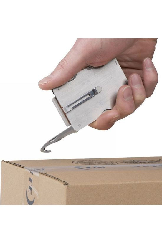 Nite Ize MULTITOOL FINANCIAL TOOL MONEY CLIP+POCKET TOOLS silver