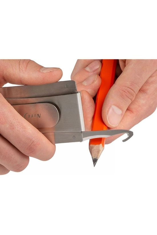 Nite Ize MULTITOOL FINANCIAL TOOL MONEY CLIP+POCKET TOOLS silver