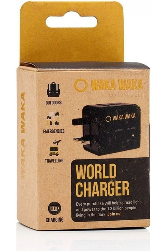 Waka Waka Wereldstekker World Charger Black