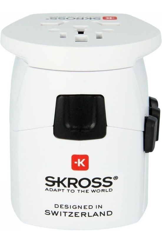 S-Kross Wereldstekker Reisstekker Pro Light USB World Adapter No colour / Transparent