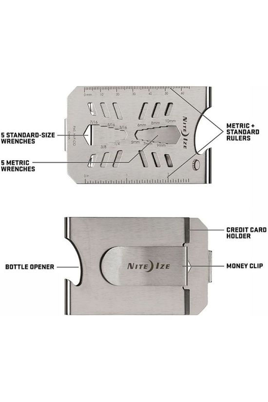 Nite Ize Financial Tool Wallet No colour / Transparent