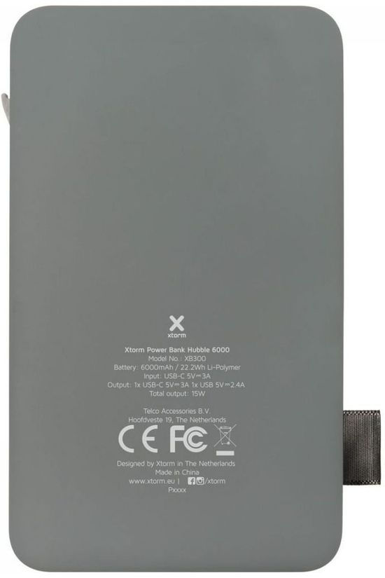 Xtorm Bloc d'allimentation Hubble 6000 light grey/white