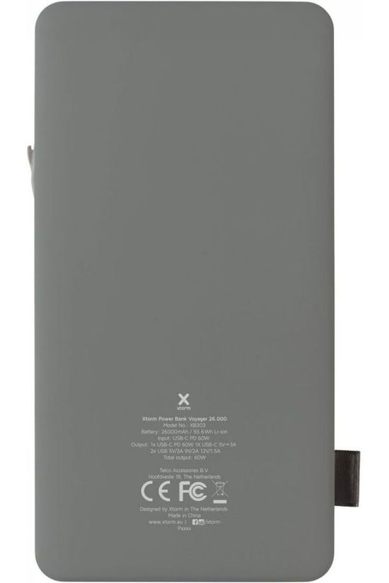 Xtorm Power Bank Voyager 26000 light grey/white