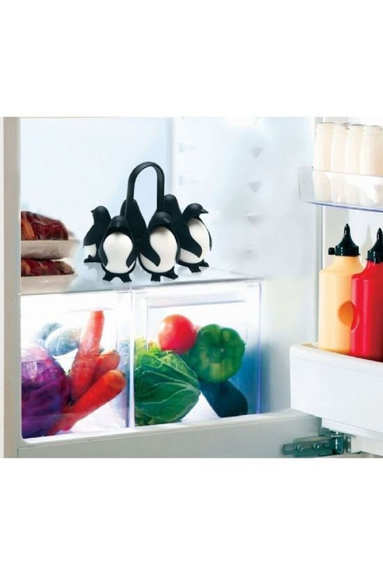 Peleg Design Gadget Egguins Egg Holder Black