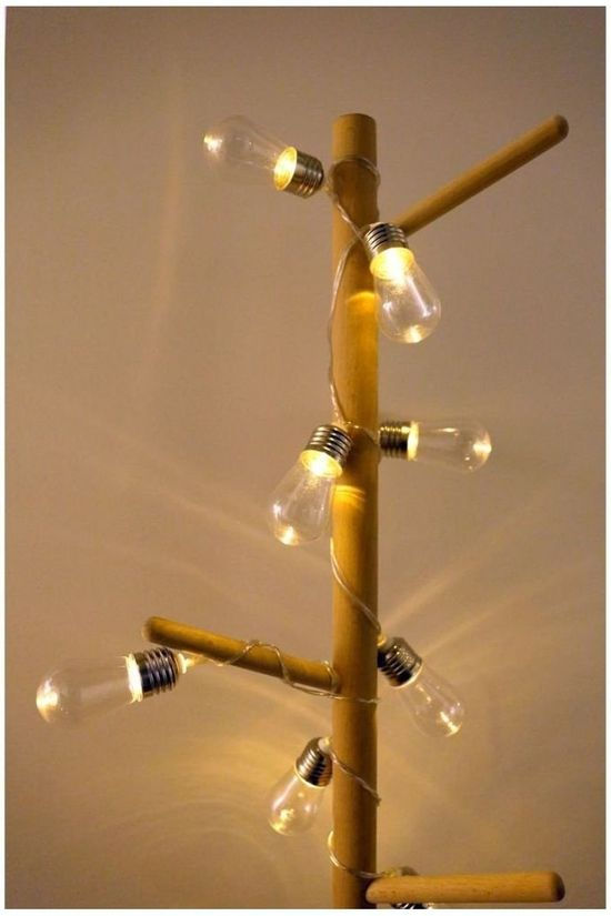 Kikkerland Gadget Edison Bulb String Lights No colour / Transparent