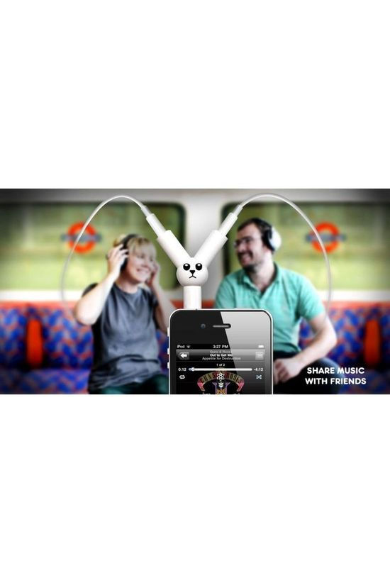 Suck UK Gadget Jack Rabbit White/Black