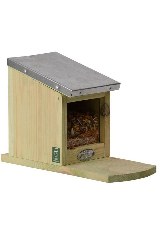 Esschert Gadget Squirrel Feeder light green/mid grey