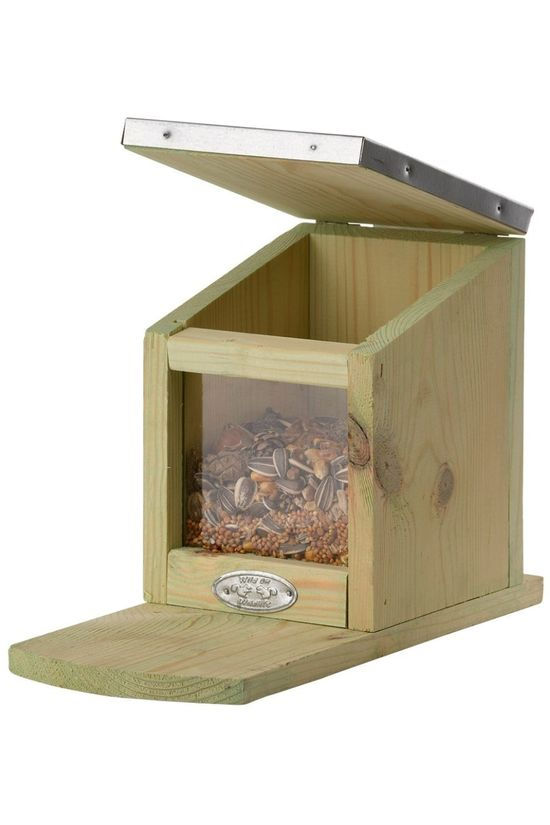 Esschert Gadget Squirrel Feeder light green/mid grey