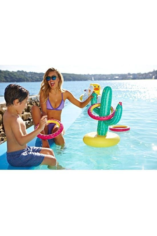 Sunnylife Jouets Inflatable Cactoss mid green/mid yellow