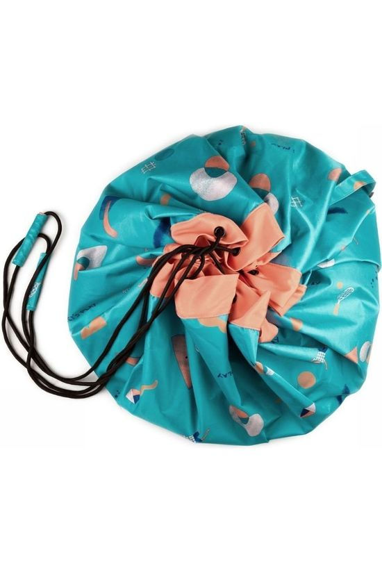 PLAY & GO Jouets Bag Outdoor Turquoise/Salmon pink