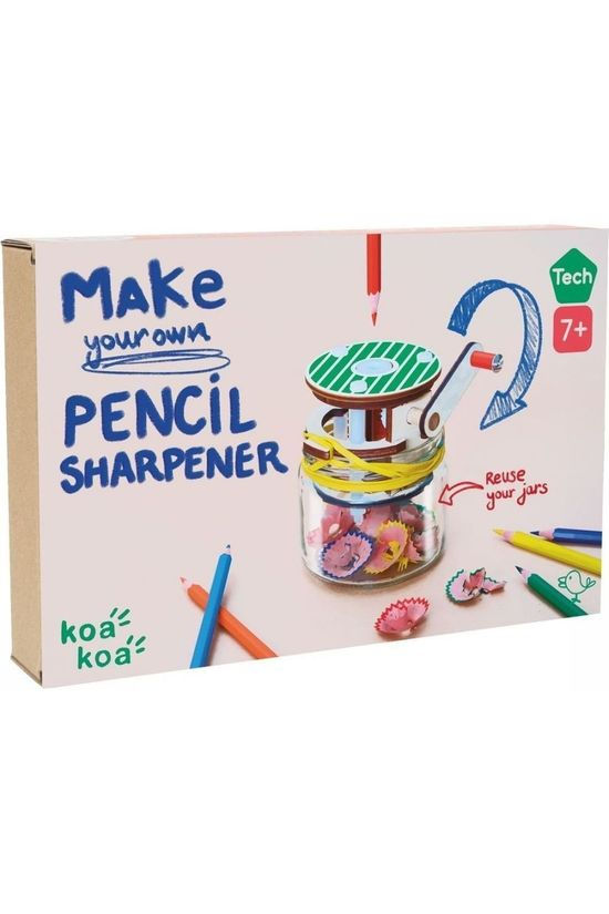 Koa Koa Jouets  Make Your Own Pencil Sharpener No colour / Transparent
