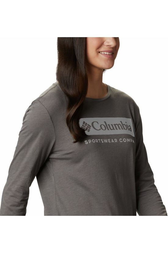 Columbia T-Shirt Autumn Trek Relaxed mid grey