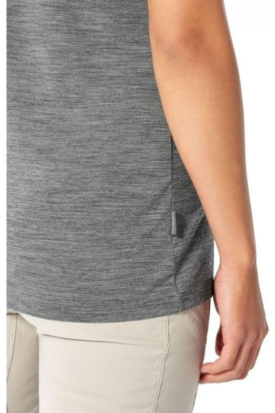 Icebreaker T-Shirt Ice Tech Lite Ss Poaka mid grey