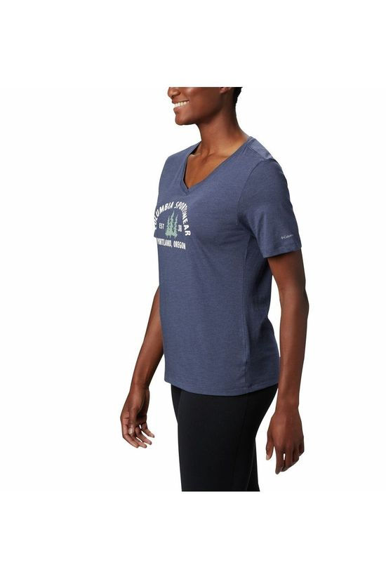 Columbia T-Shirt Mount Rose Relaxed dark blue