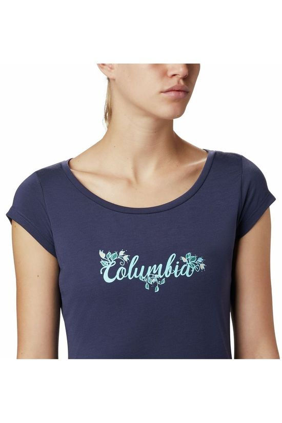 Columbia T-Shirt Shady Grove dark blue