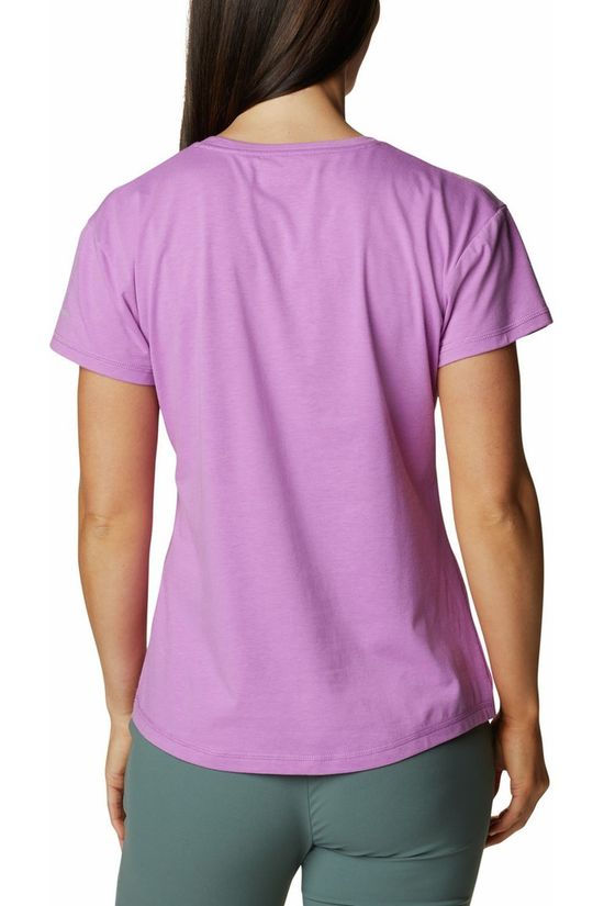 Columbia T-Shirt Sun Trek Ss purple