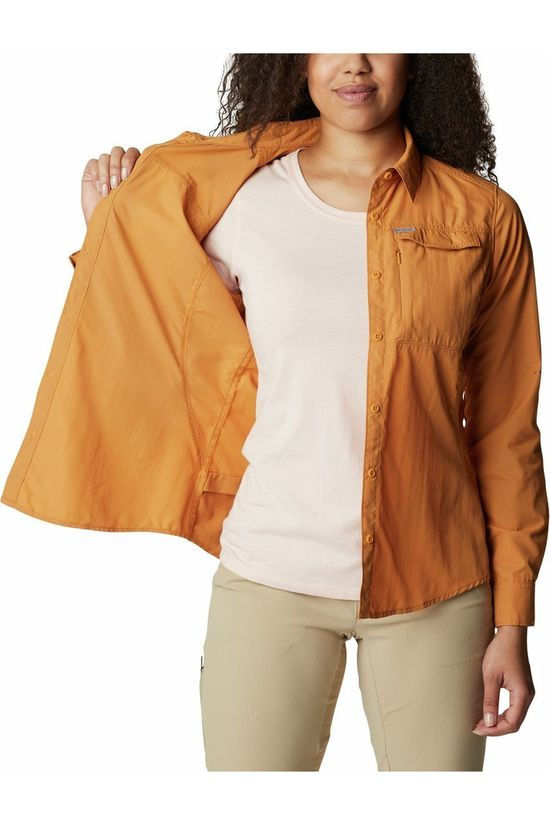 Columbia Blouse Silver Ridge II Sl mid brown