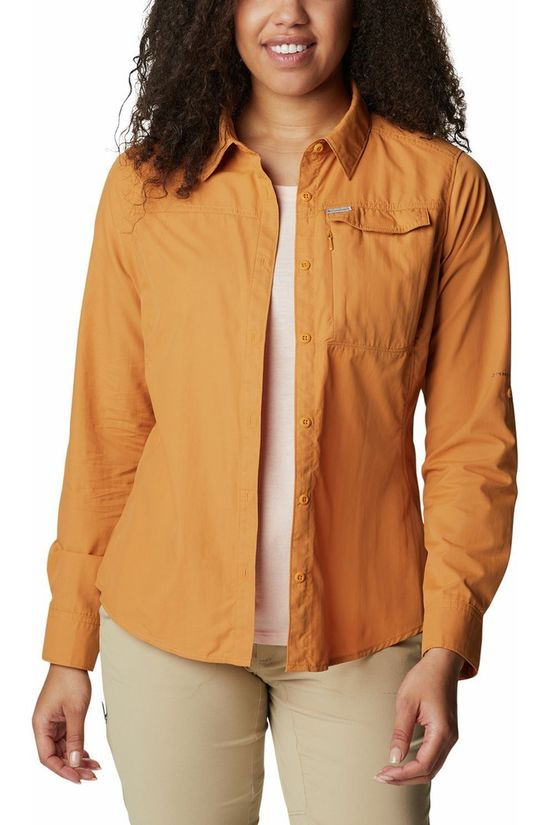 Columbia Blouse Silver Ridge II Sl mid brown