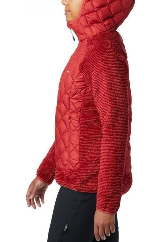 Columbia Fleece Techy Hybrid red/dark red