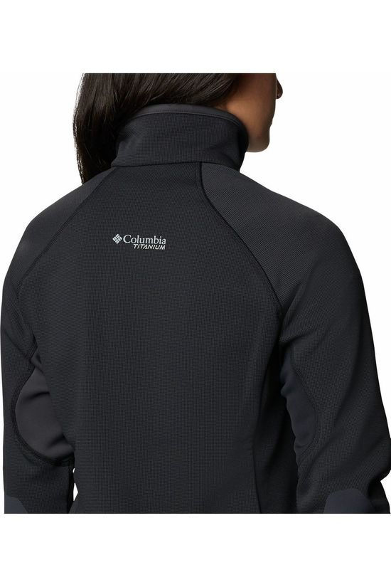Columbia Fleece Powder Chute Black/Dark Grey