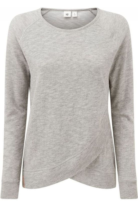 Tentree Trui Acre Longsleeve Sweater Light Grey Marle