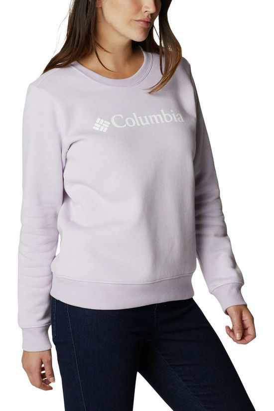 Columbia Pull Logo Crew purple