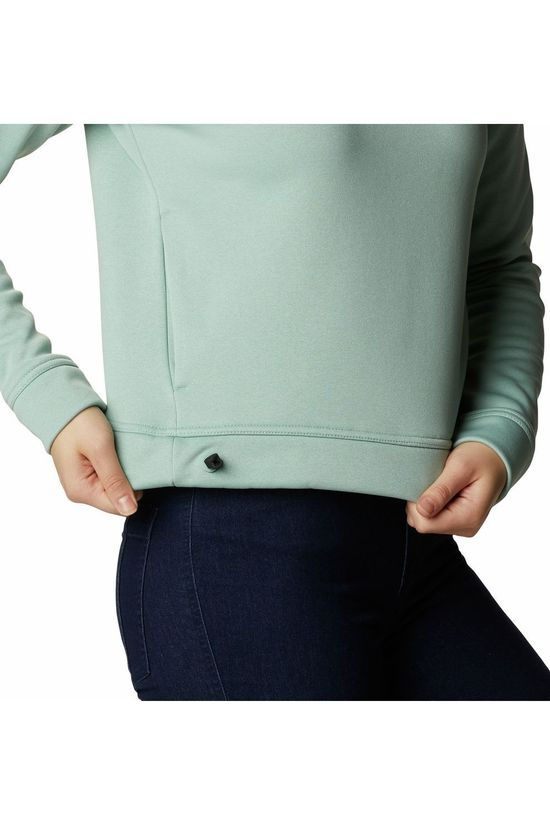 Columbia Pull W Out-Shield Dry Hoodie Turquoise