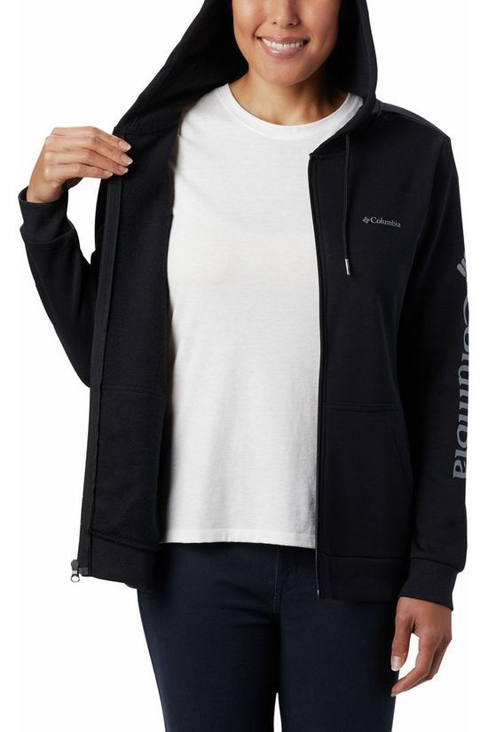 Columbia Pull Logo Full Zip Black