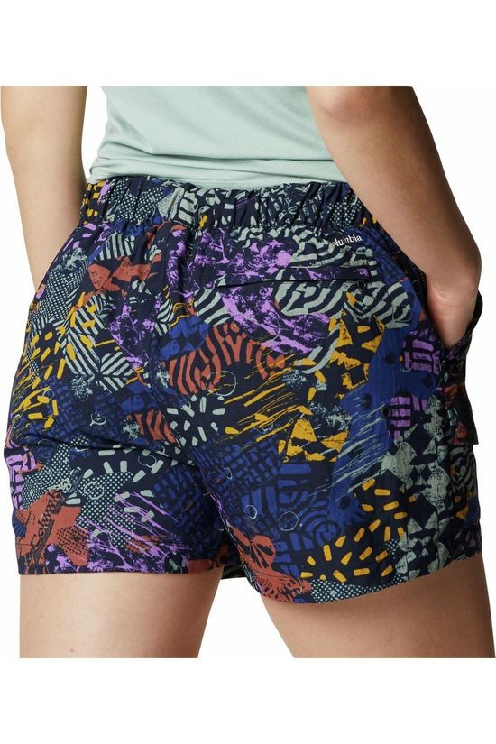 Columbia Short W Summerdry Cargo Dark Blue/Assorted / Mixed