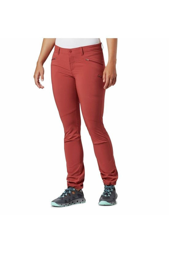Columbia Broek Peak To Point Regular mid red