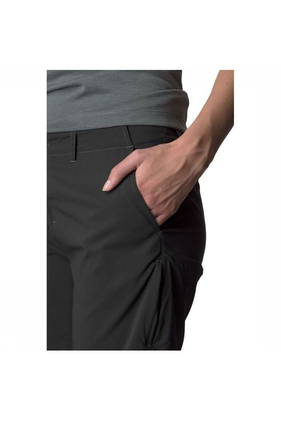 Houdini Broek W'S Liquid Rock Shorts Black