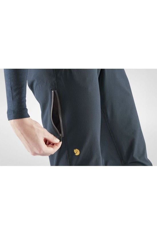 Fjällräven Broek Bergtagen Stretch dark blue