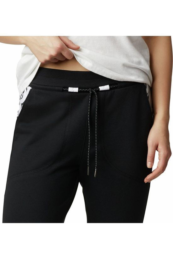 Columbia Broek Lodge Knit Jogger Black/White