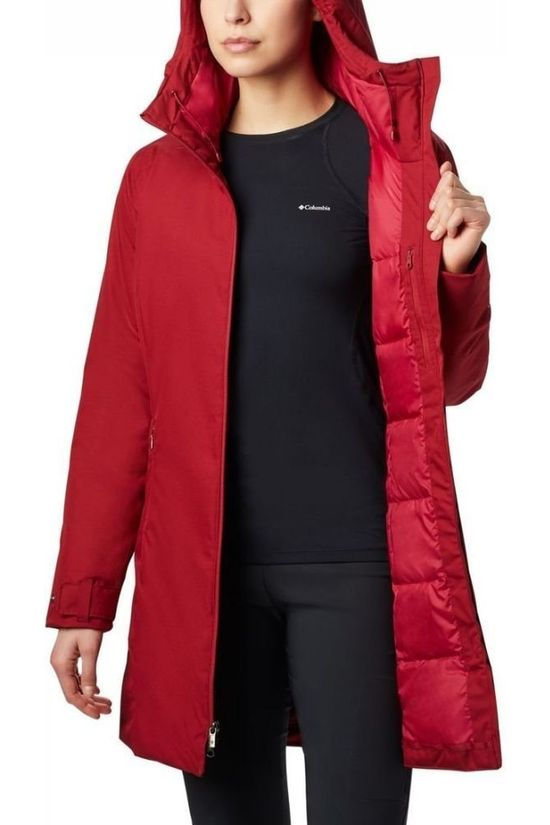 Columbia Jas Autumn Rise dark red