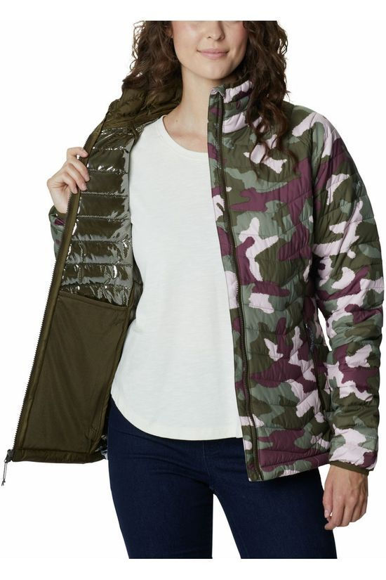 Columbia Jas Powder Lite Mid Khaki/Ass. Camouflage