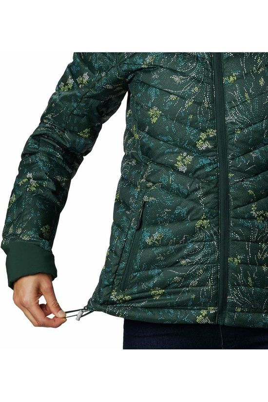 Columbia Jas Windgates Hooded Dark Green/Assorted / Mixed