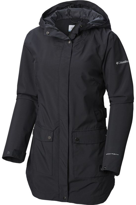 Columbia Jas Here And There Trench Jacket Black