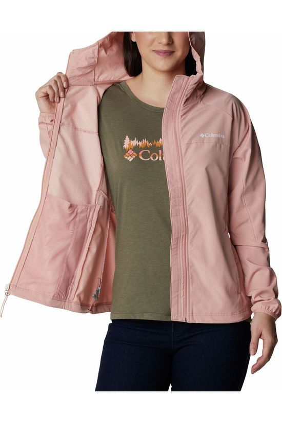Columbia Imperméable Sweet Panther light pink/white