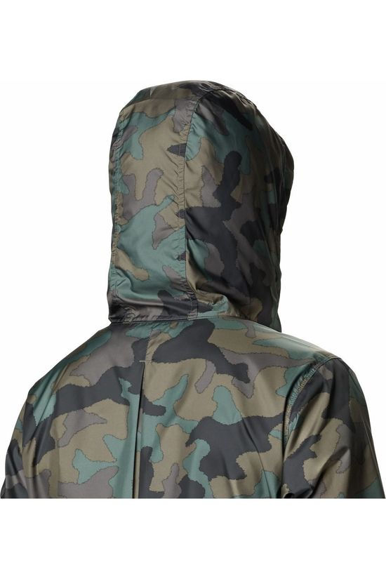 Columbia Windstopper Flash Forward Printed Dark Green/Ass. Camouflage