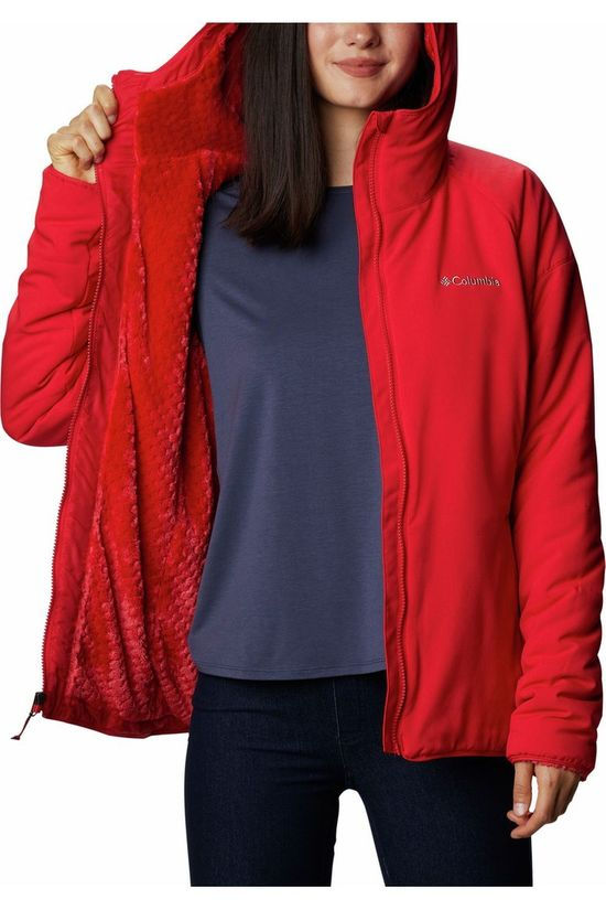 Columbia Softshell Kruser Ridge II Plush red