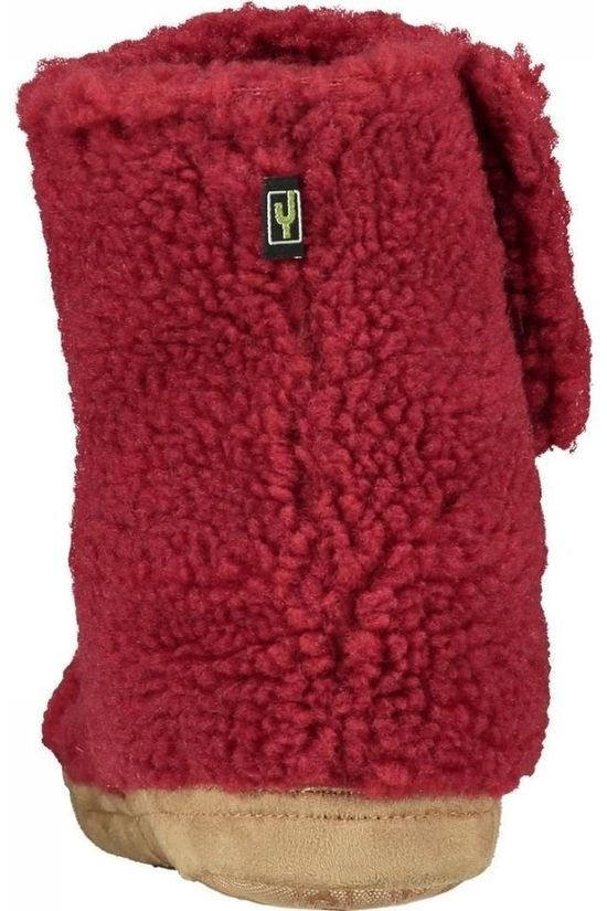 Ayacucho Pantoffels Technowool dark red
