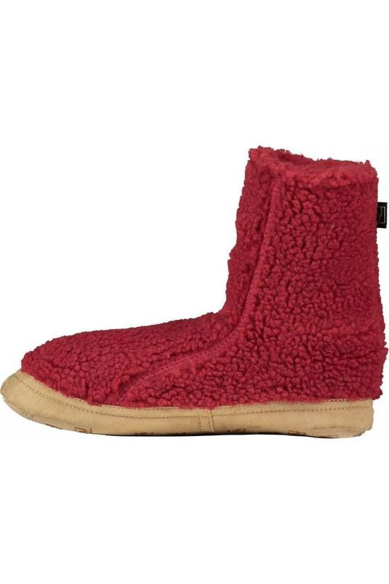 Ayacucho Pantoffels Technowool dark red