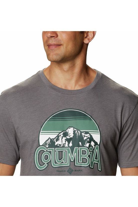 Columbia T-Shirt Basin Butte mid grey