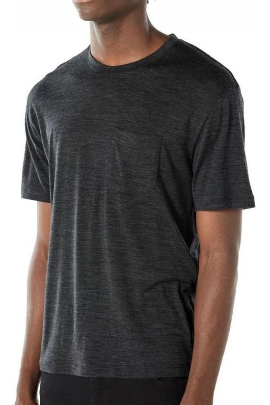 Icebreaker T-Shirt Ice Ravyn Ss Pocket Tee dark grey