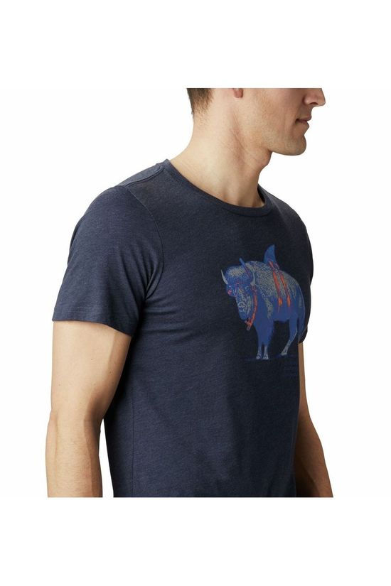 Columbia T-Shirt Piney Falls Navy Blue/Assorted / Mixed
