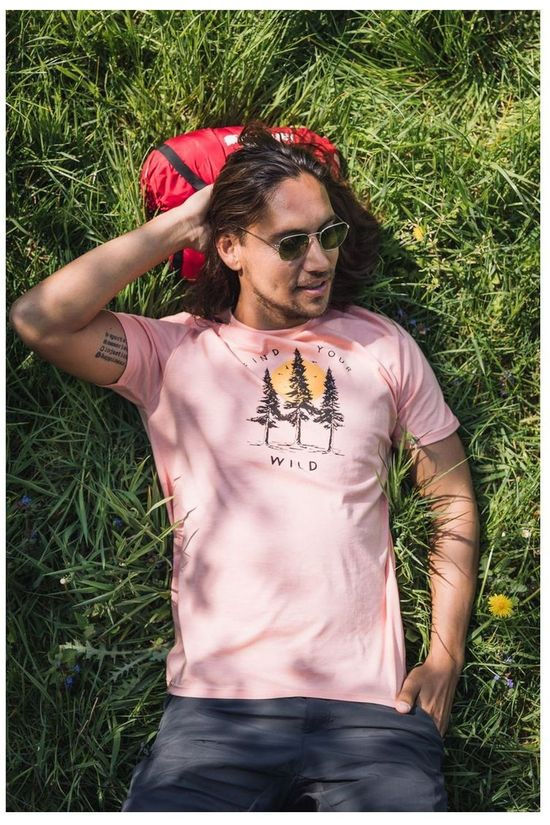 Tentree T-Shirt Your Wild Classic light red