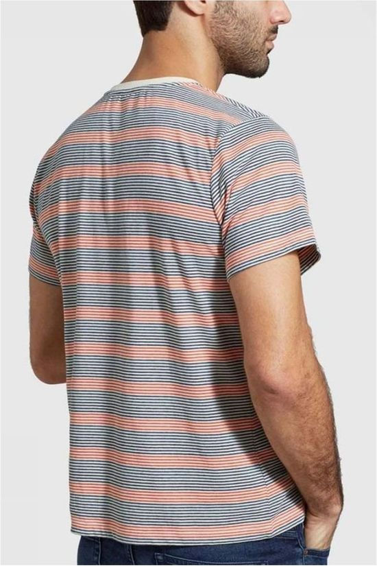 United by Blue T-Shirt Striped Pocket Ecru/Assorted / Mixed